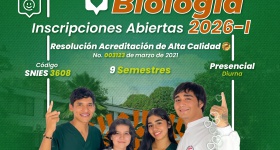 ¡Estudia Biología en la Universidad de la Amazonia y sé parte del futuro!
